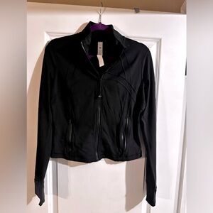 Like new, Lululemon Cropped Define Jacket *Nulu* Size 12 Black